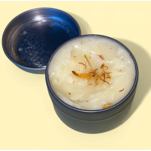 Herbal Calendula Salve (Mari's Golden‎ Salve) 2oz Tin - Picture 2 of 6